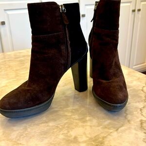 Tods Two Color Short Boots Size38